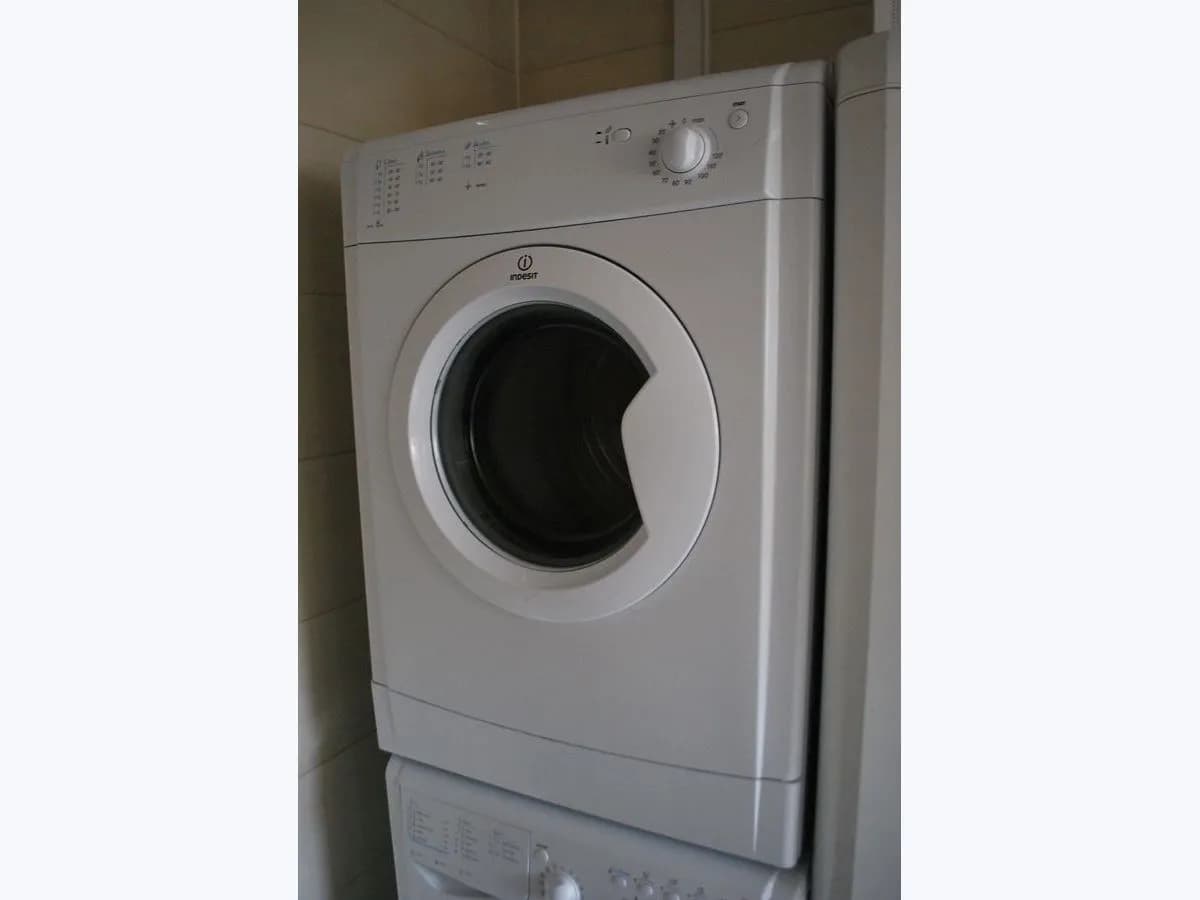 Front-loading tumble dryer